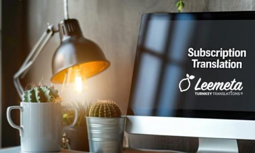 An informative overview of subscription-based and classic ISO-compliant translation services.